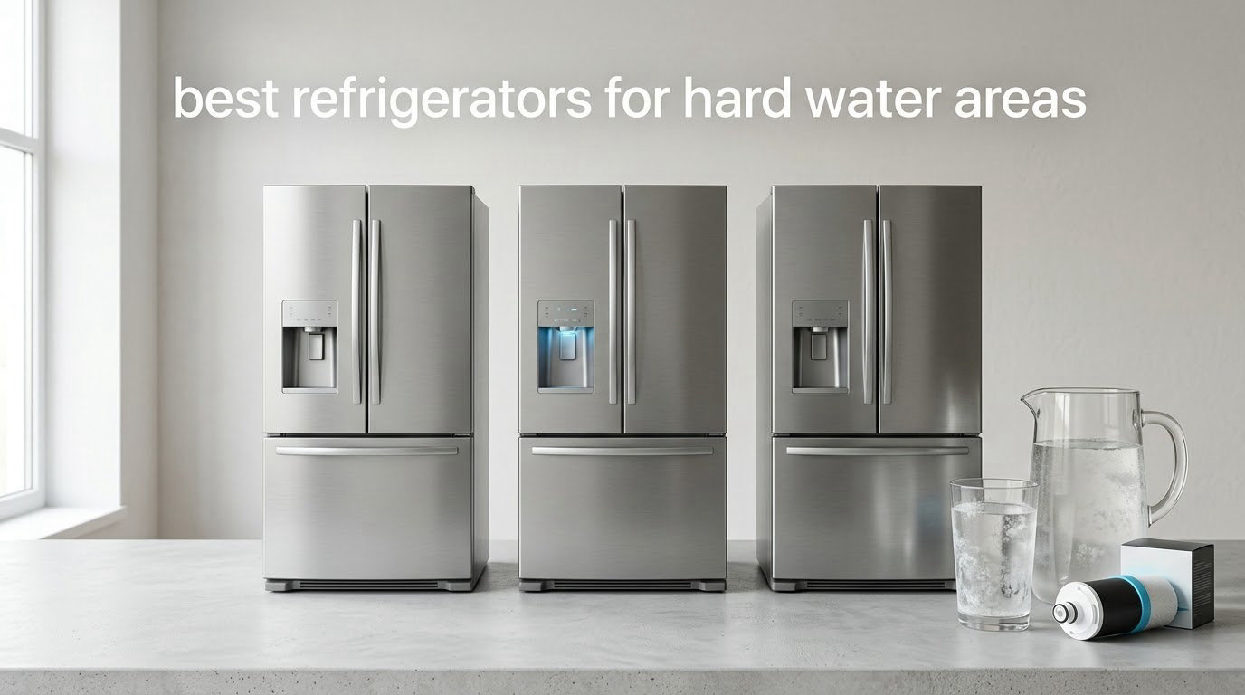 best refrigerators for hard water areas