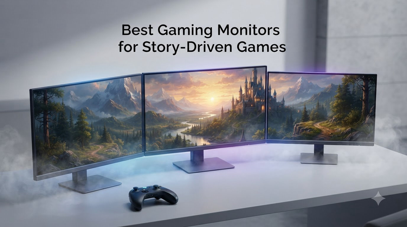 Best Gaming Monitors for Story-Driven Games