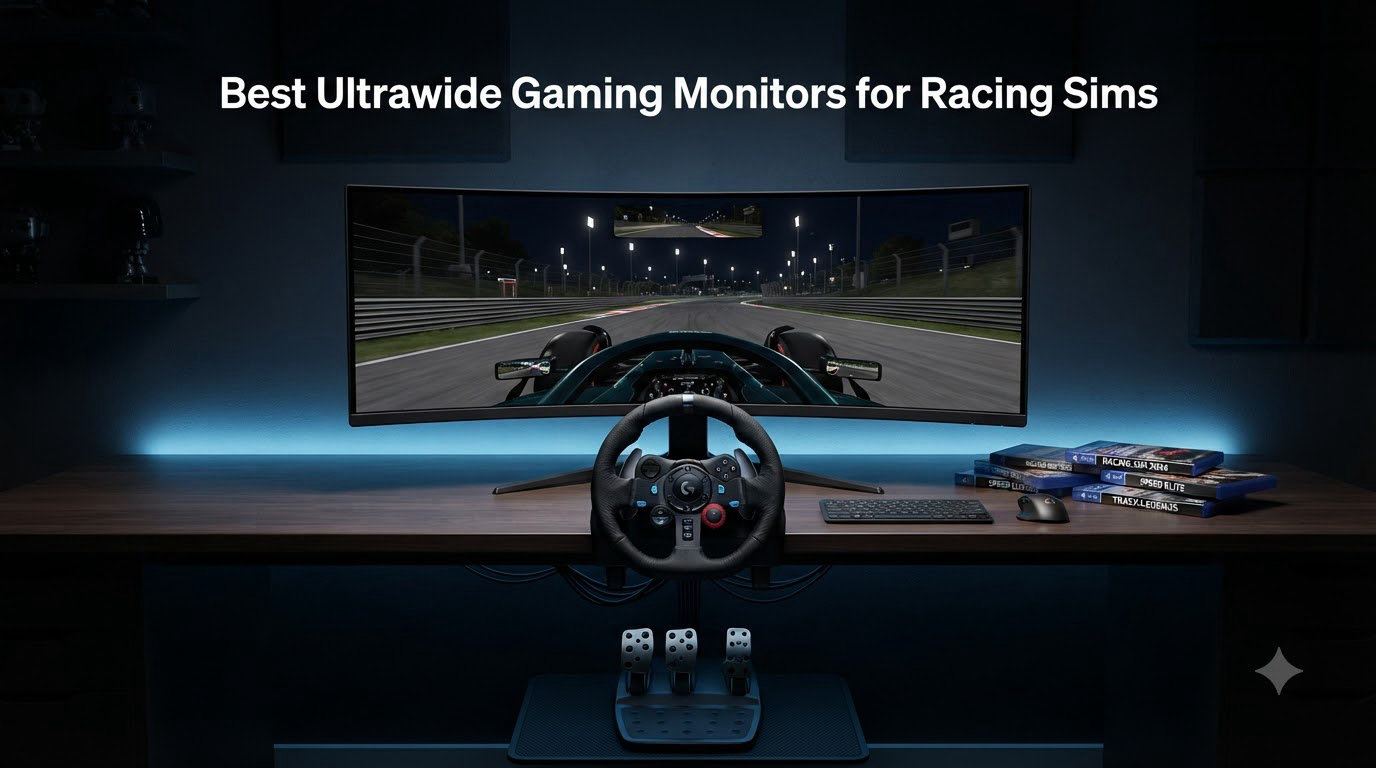 Best Ultrawide Gaming Monitors for Racing Sims