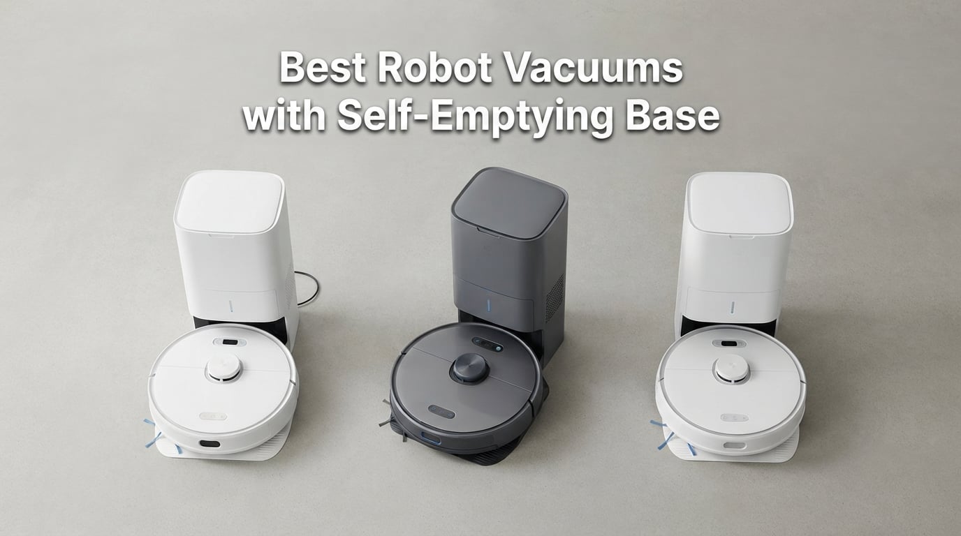 Best Robot Vacuums with Self-Emptying Base