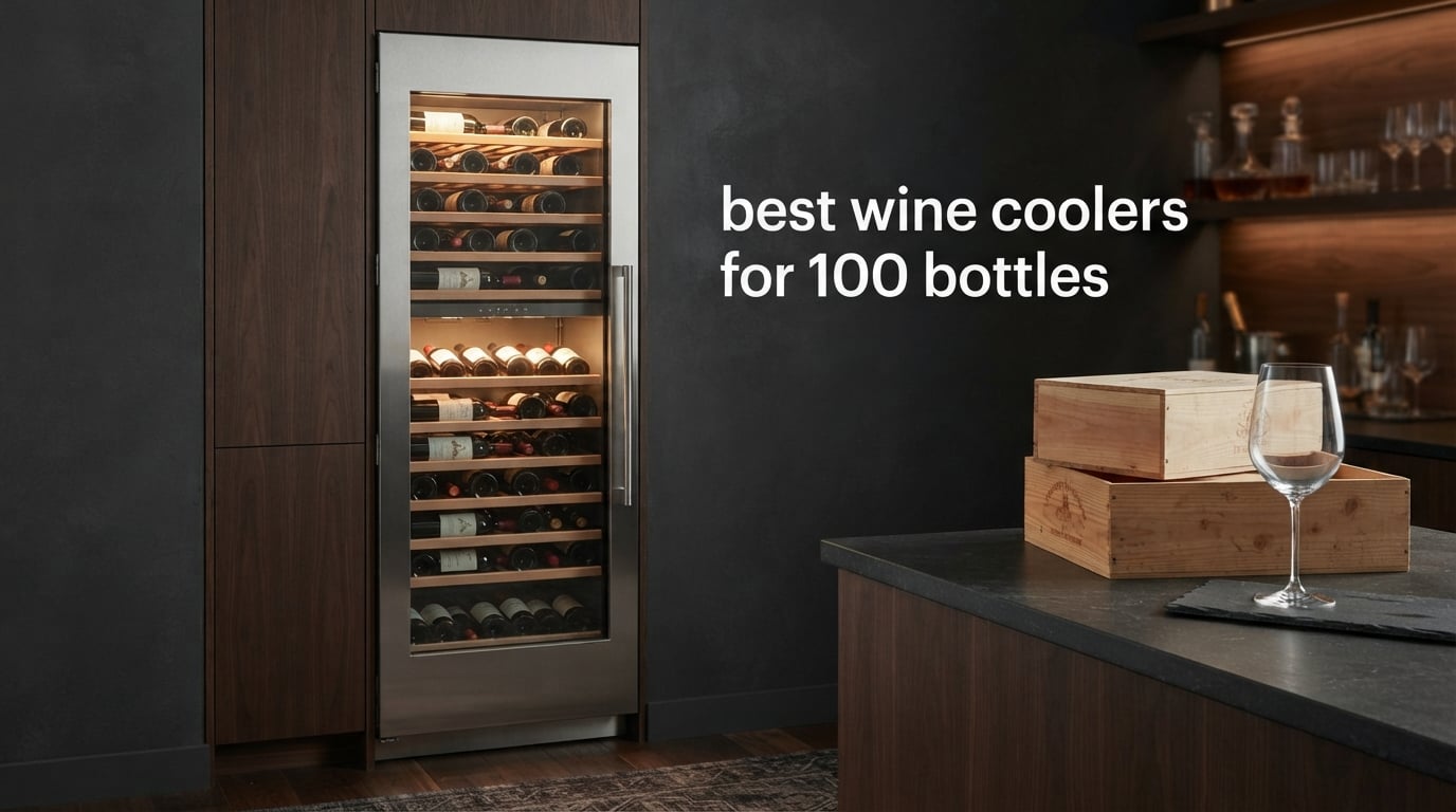 best wine coolers for 100 bottles