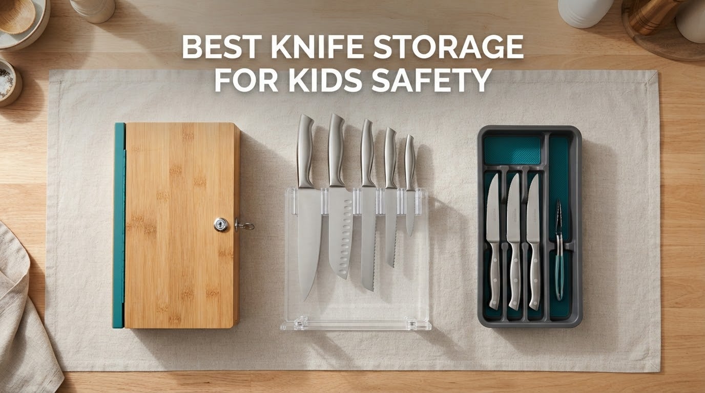 best knife storage for kids safety