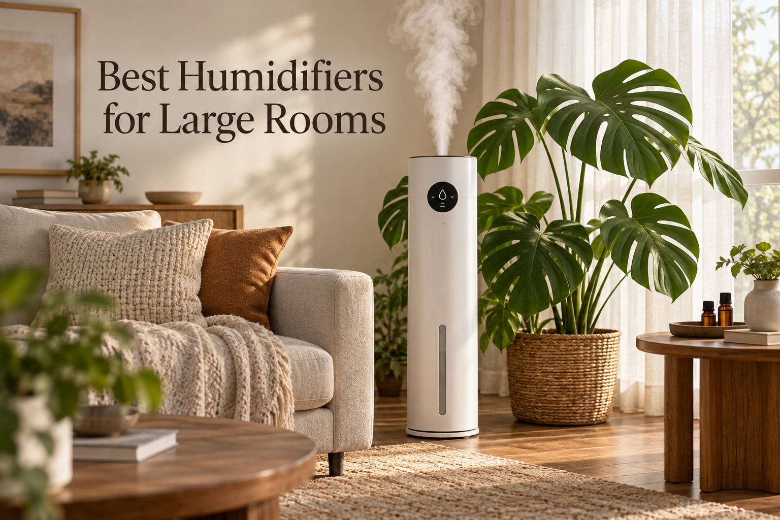 Best Humidifiers for Large Rooms