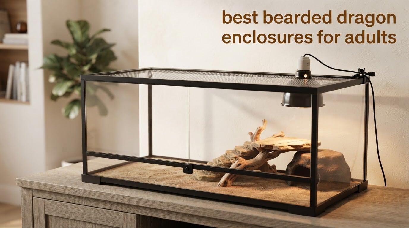 best bearded dragon enclosures for adults