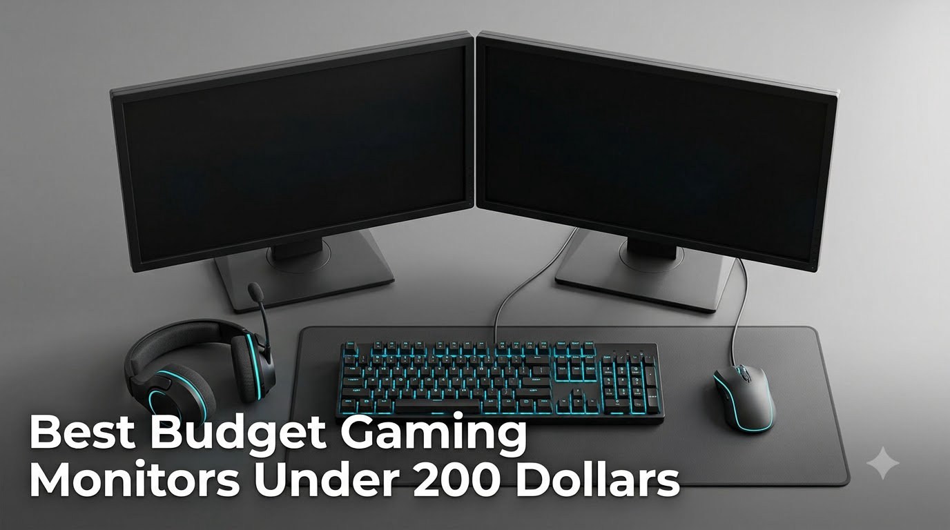Best Budget Gaming Monitors Under 200 Dollars