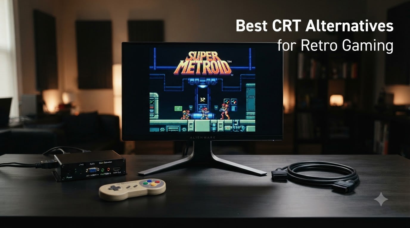 Best CRT Alternatives for Retro Gaming
