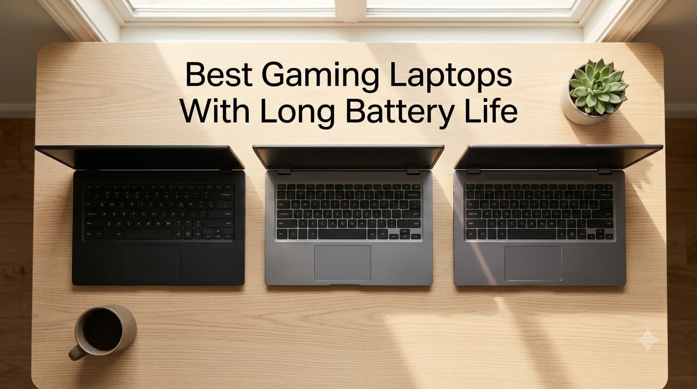 Best Gaming Laptops With Long Battery Life