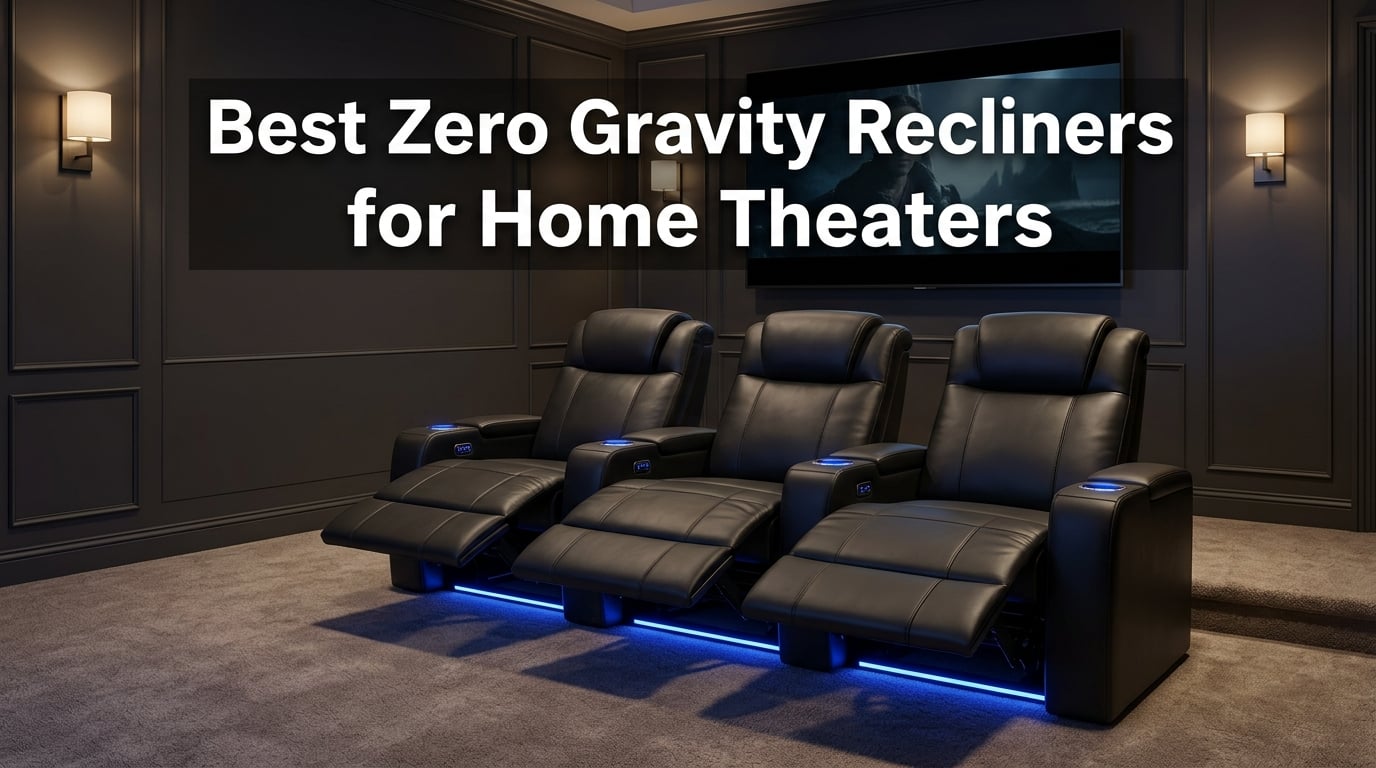 Best Zero Gravity Recliners for Home Theaters