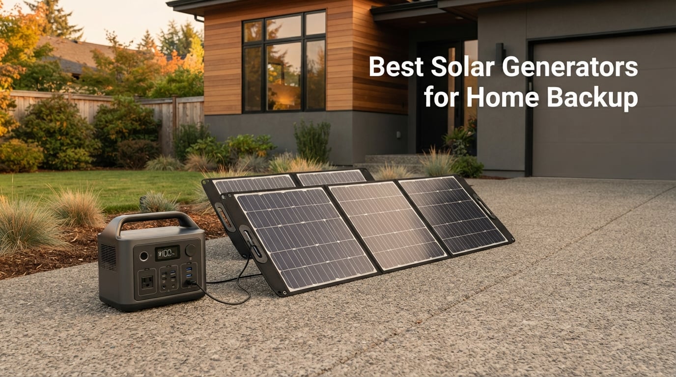Best Solar Generators for Home Backup