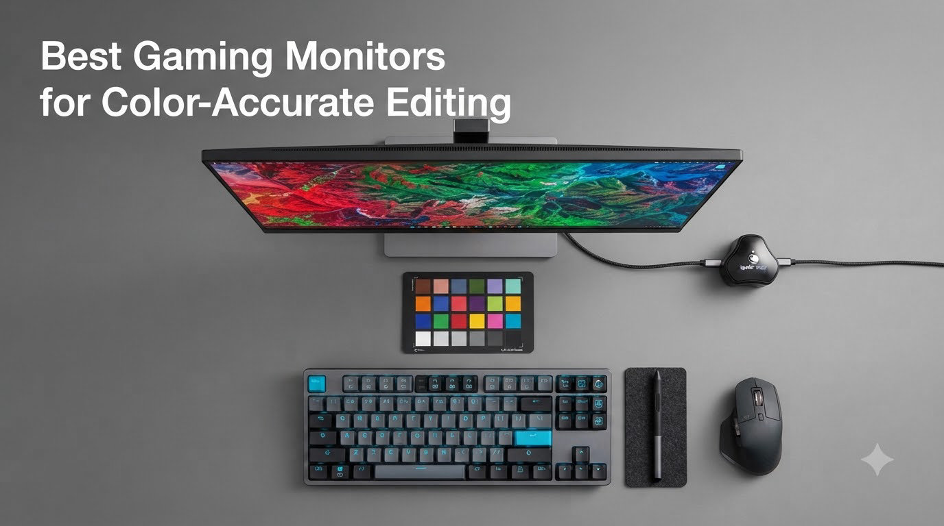 Best Gaming Monitors for Color-Accurate Editing