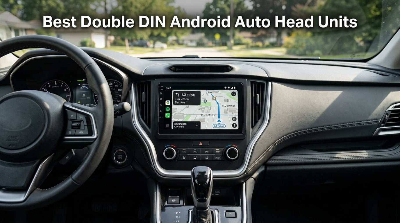 Best Double DIN Android Auto Head Units