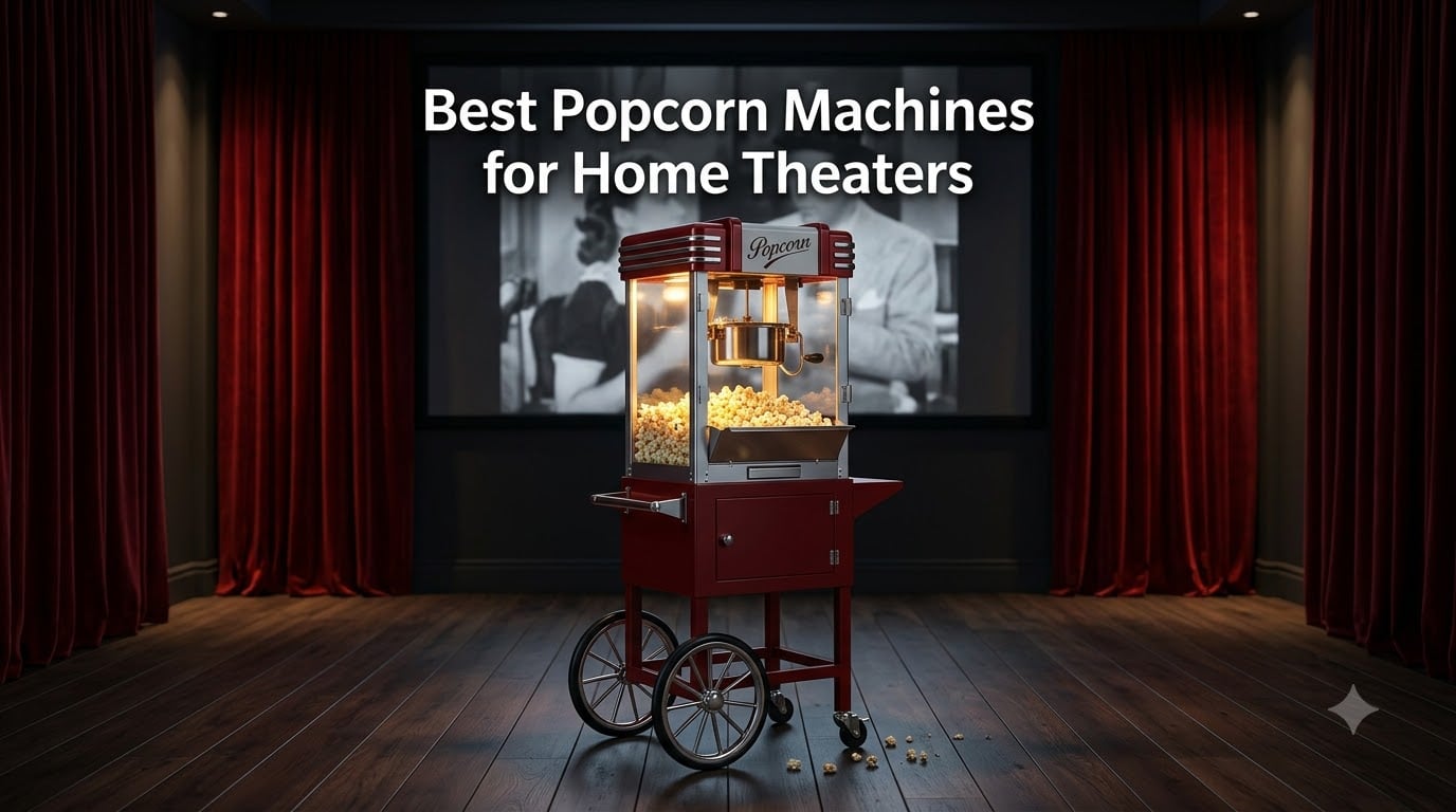Best Popcorn Machines for Home Theaters