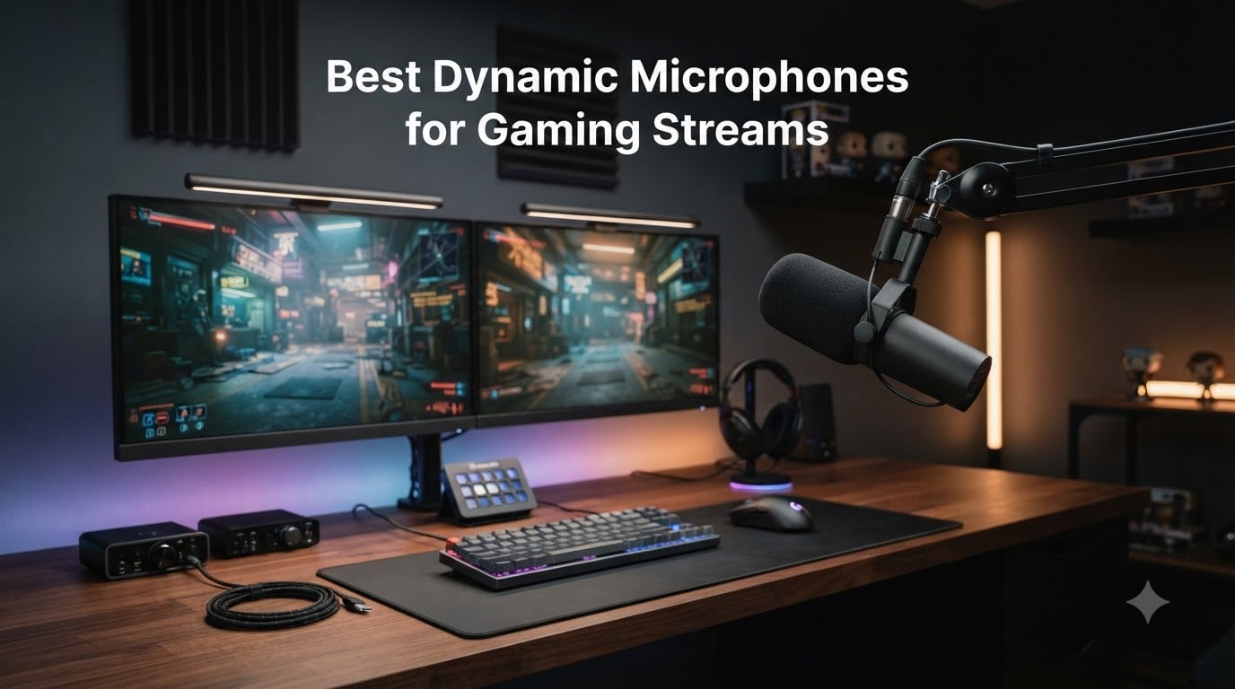 Best Dynamic Microphones for Gaming Streams
