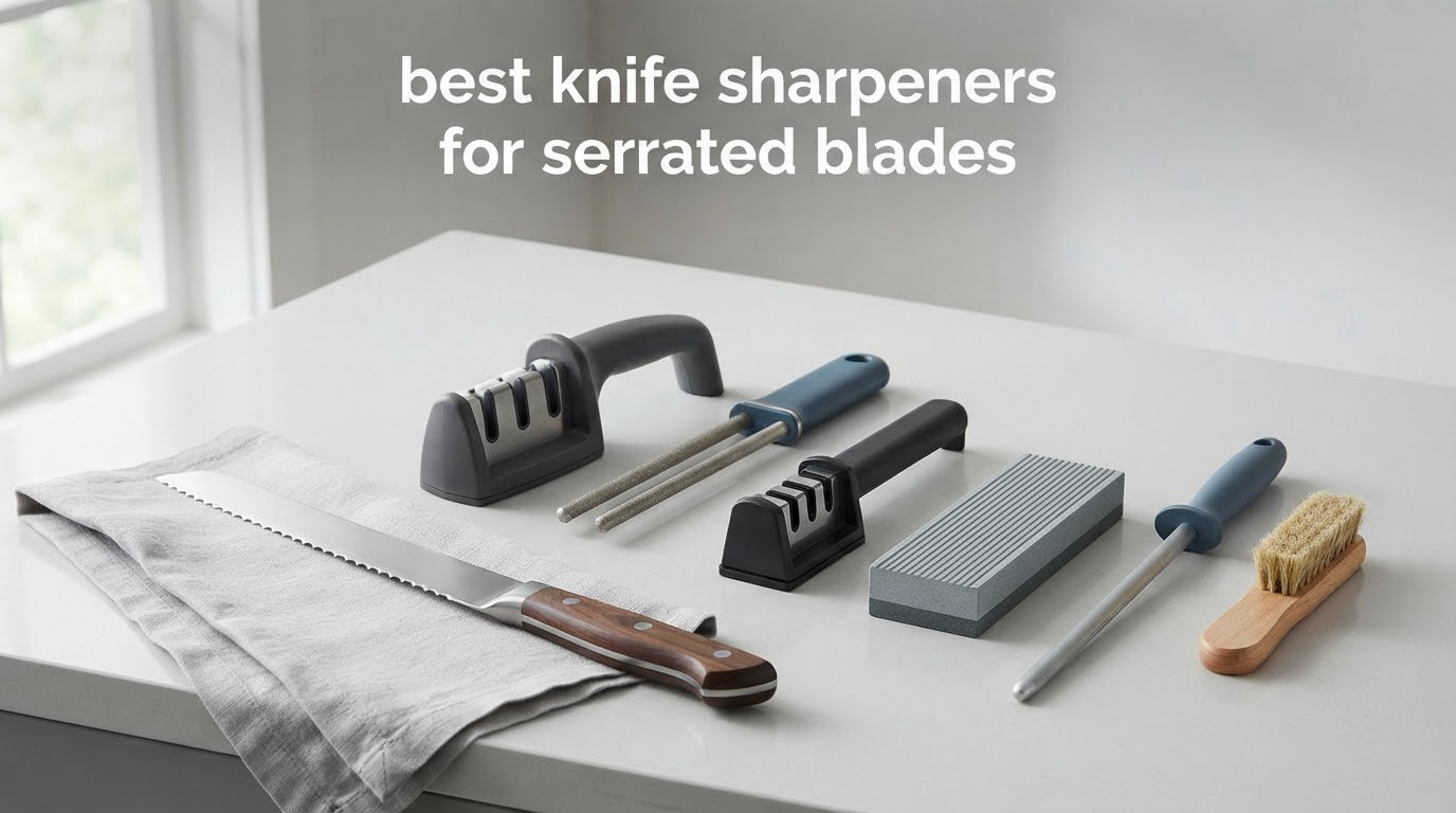 best knife sharpeners for serrated blades