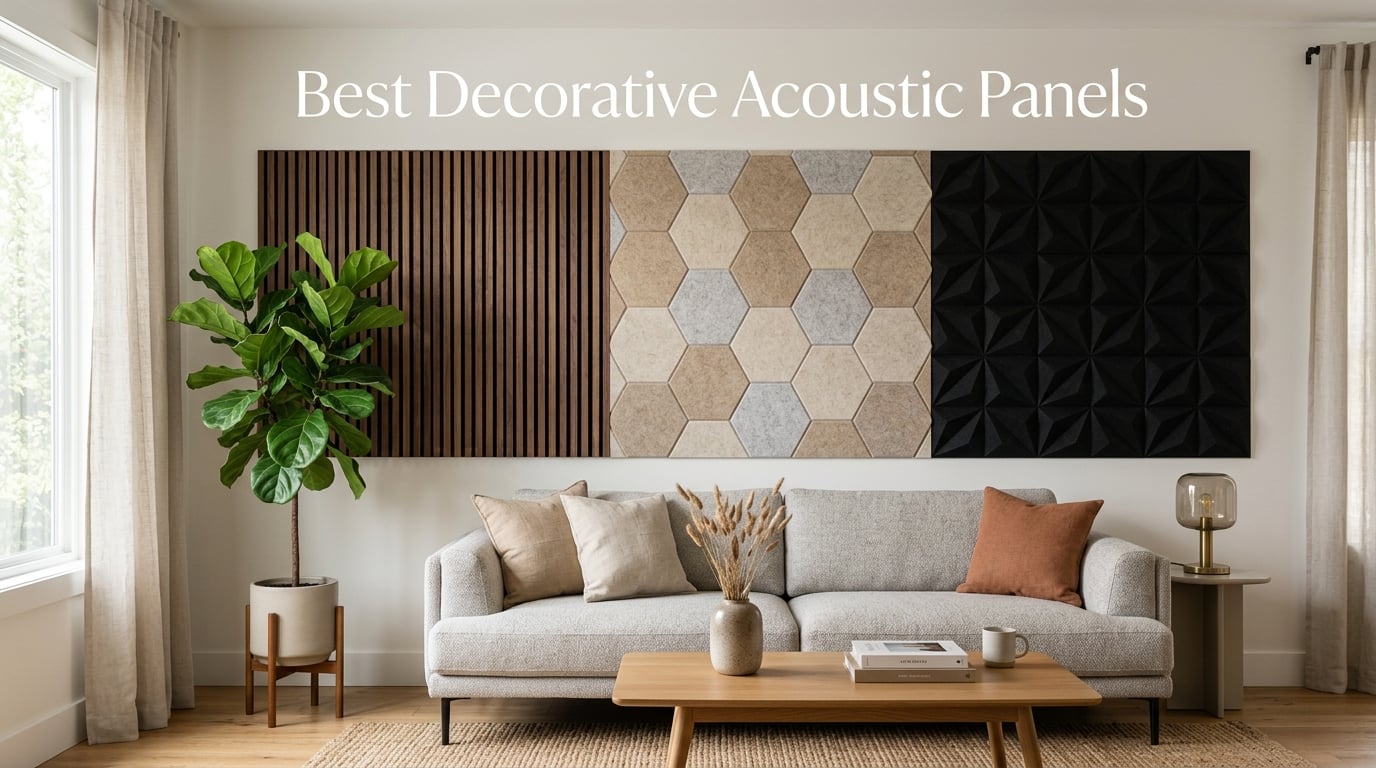 Best Decorative Acoustic Panels