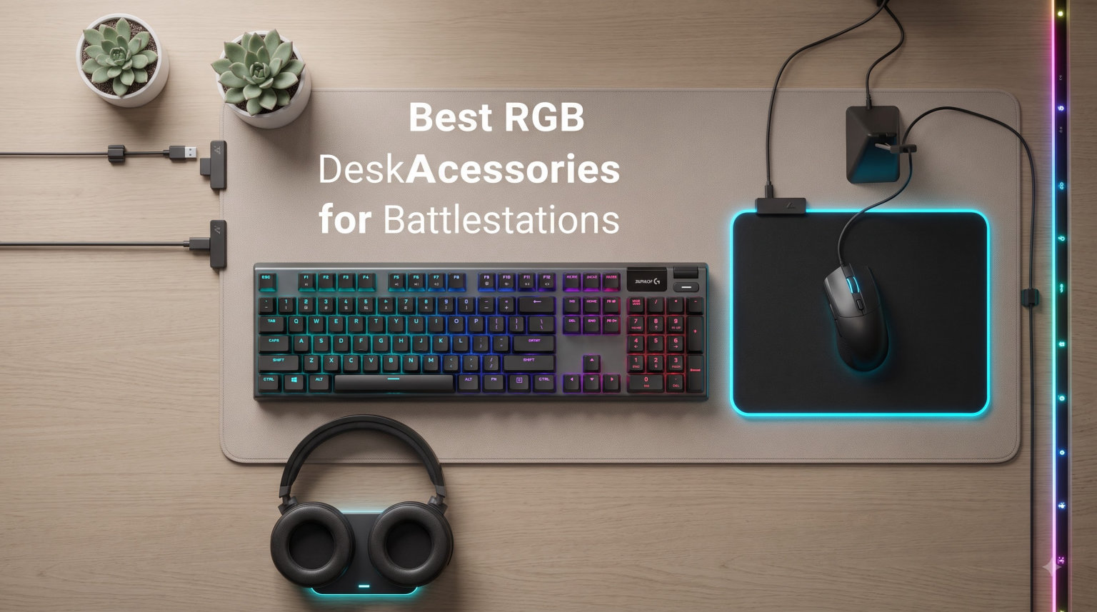 Best RGB Desk Accessories for Battlestations