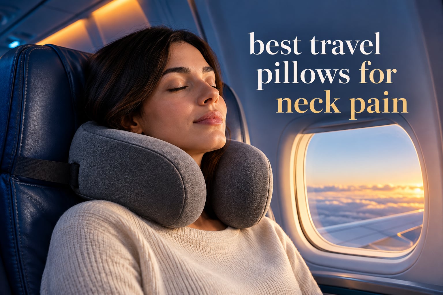 best travel pillows for neck pain