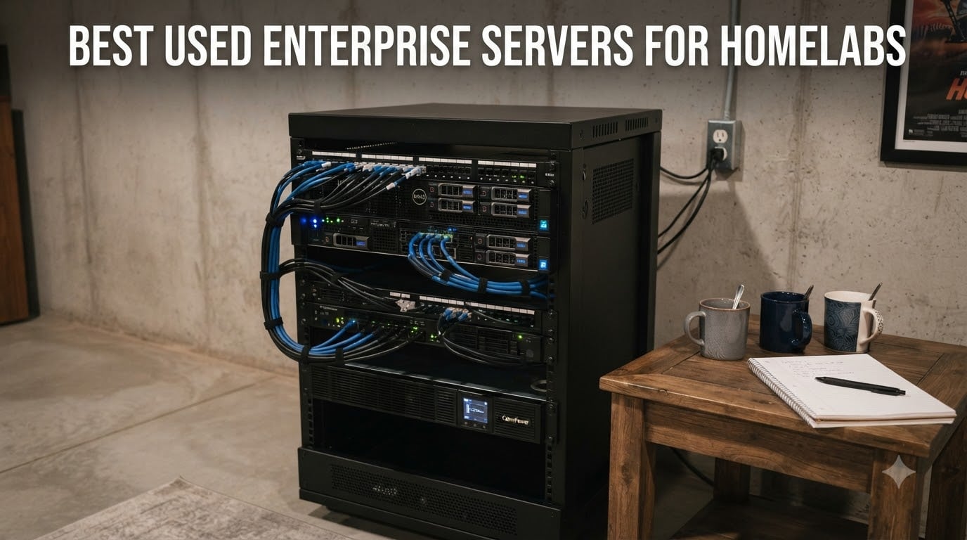 Best Used Enterprise Servers for Homelabs