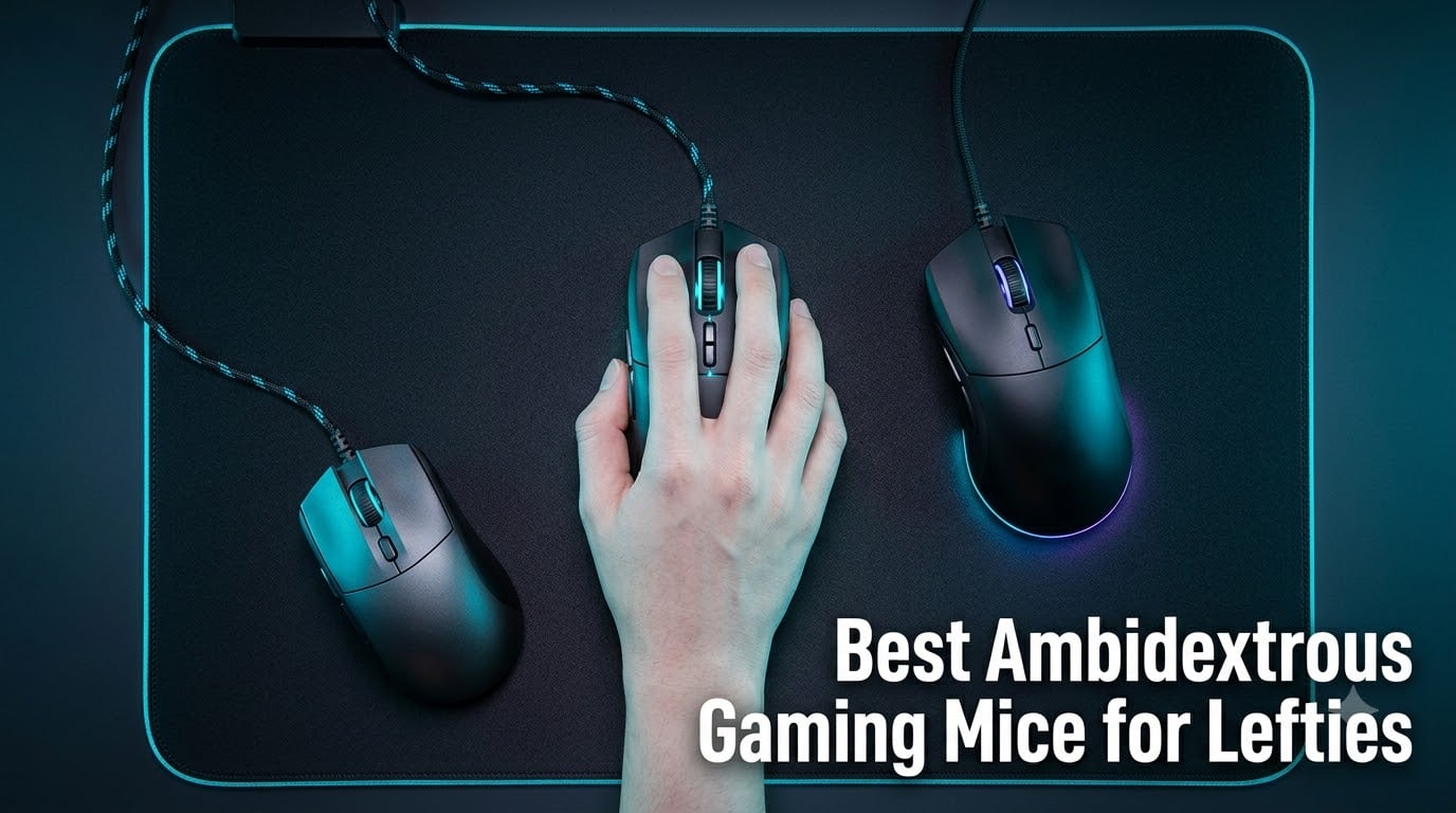 Best Ambidextrous Gaming Mice for Lefties