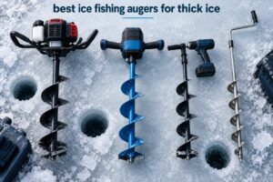 best ice fishing augers for thick ice