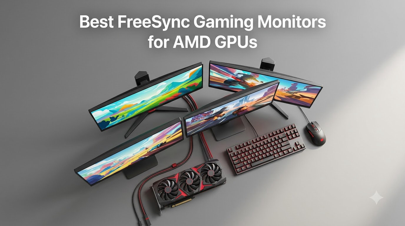 Best FreeSync Gaming Monitors for AMD GPUs