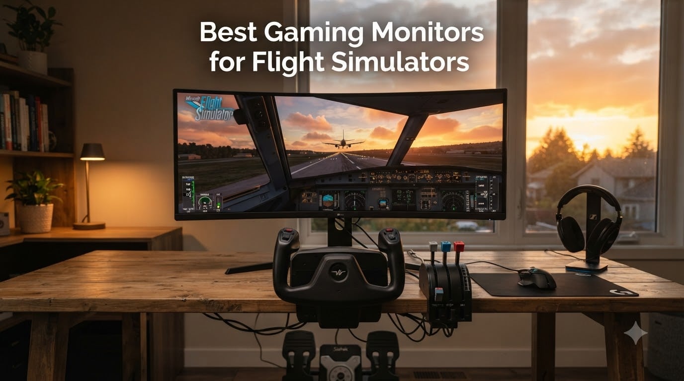 Best Gaming Monitors for Flight Simulators