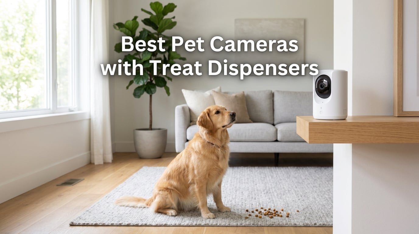 Best Pet Cameras with Treat Dispensers