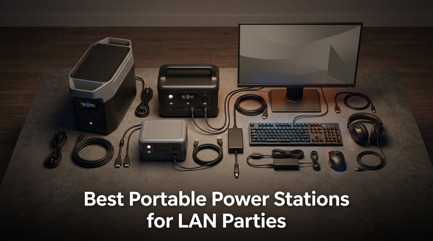 Best Portable Power Stations for LAN Parties