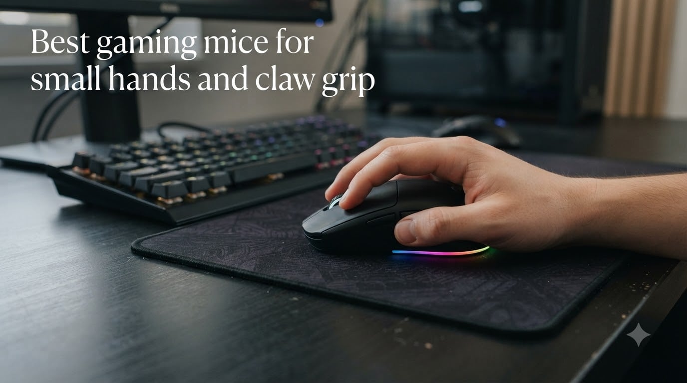 Best gaming mice for small hands and claw grip