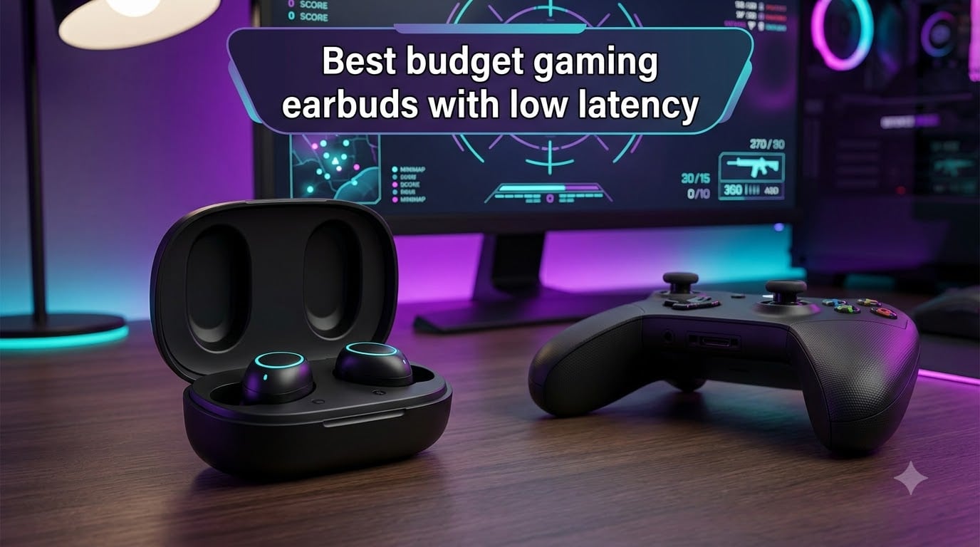Best budget gaming earbuds with low latency