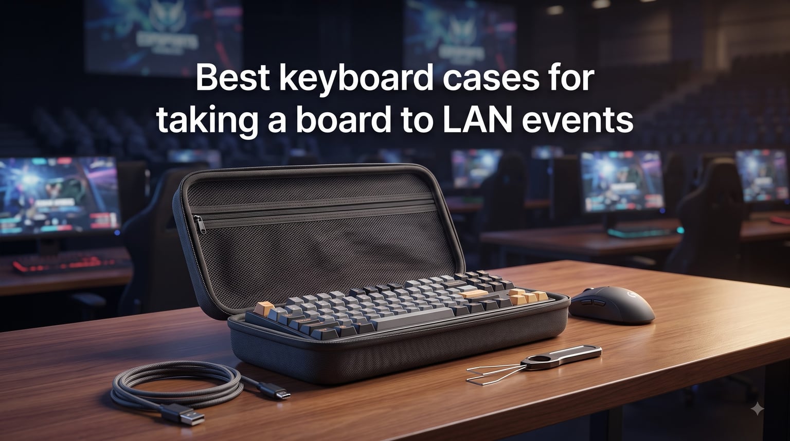 Best keyboard cases for taking a board to LAN events