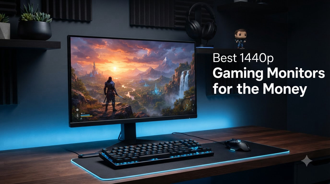 Best 1440p Gaming Monitors for the Money