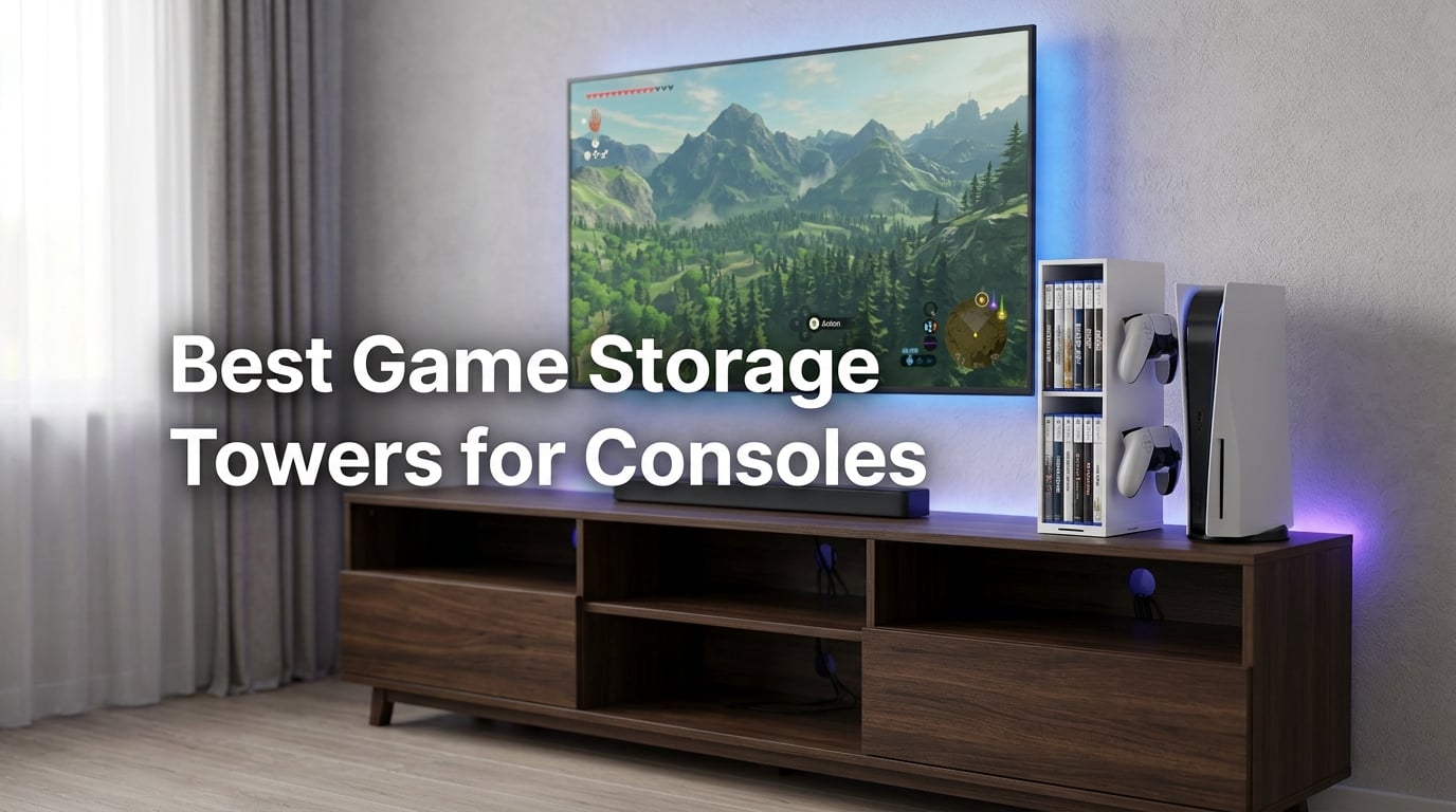 Best Game Storage Towers for Consoles