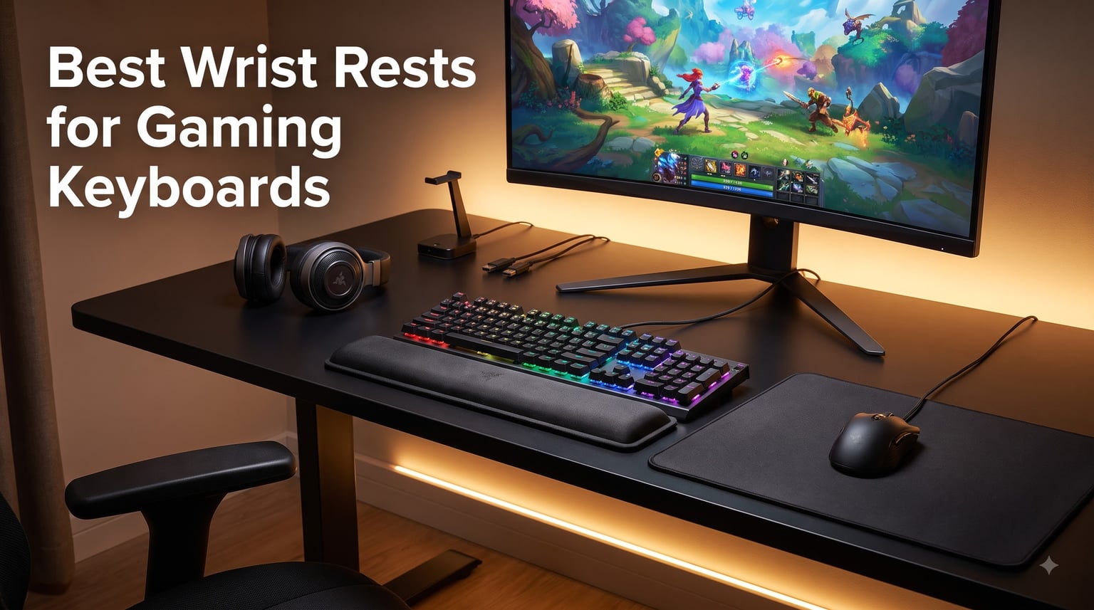 Best Wrist Rests for Gaming Keyboards