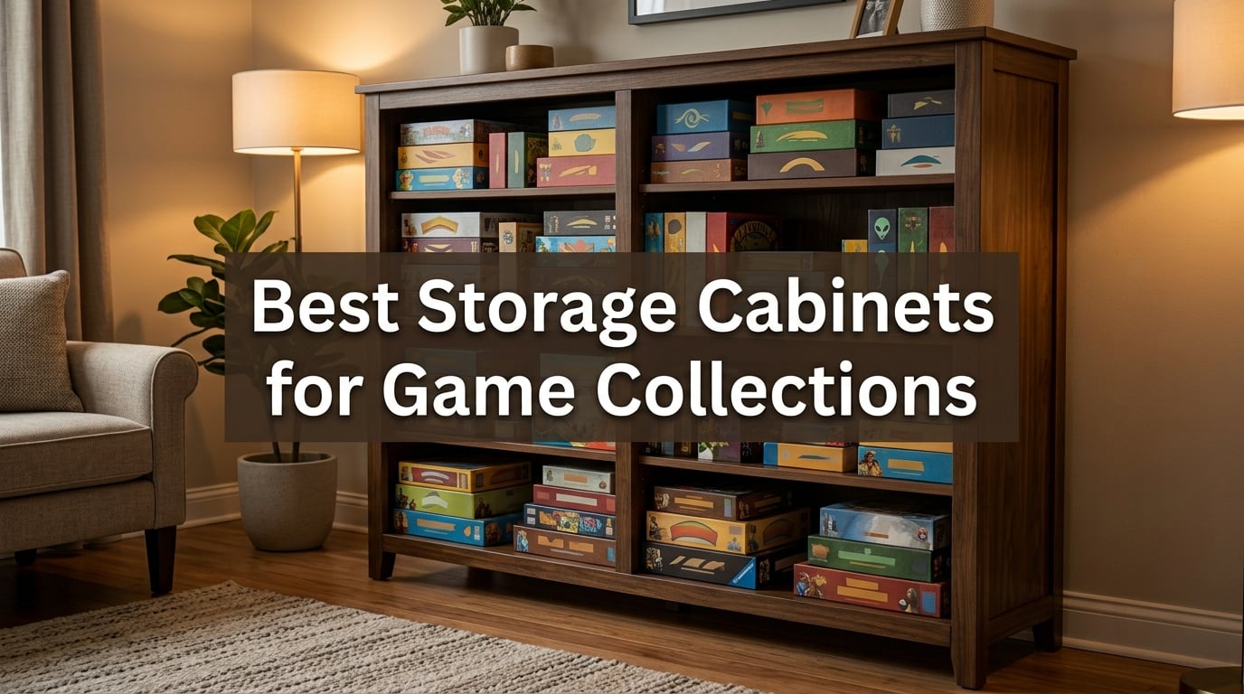 Best Storage Cabinets for Game Collections