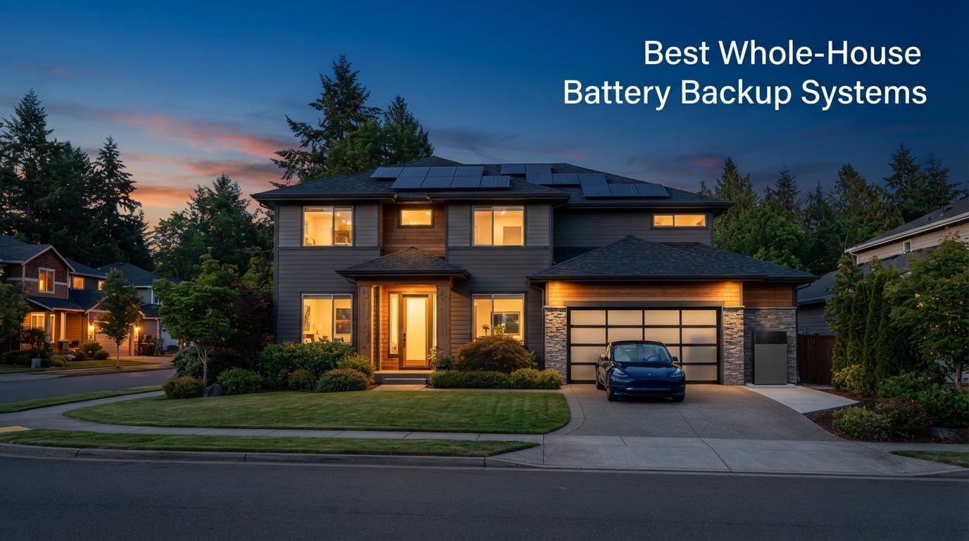 Best Whole-House Battery Backup Systems