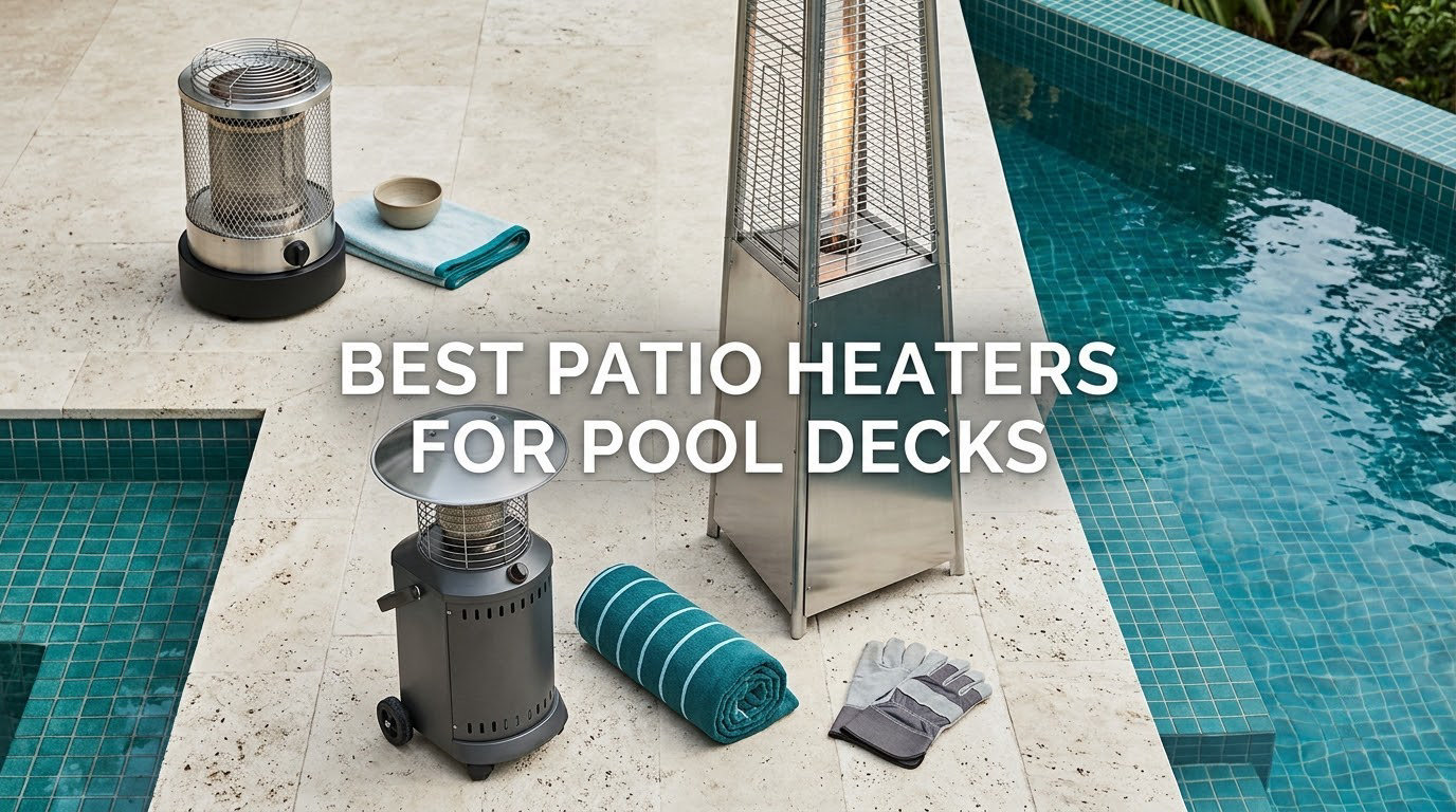 best patio heaters for pool decks