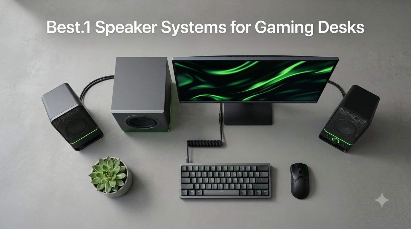 Best 2.1 Speaker Systems for Gaming Desks