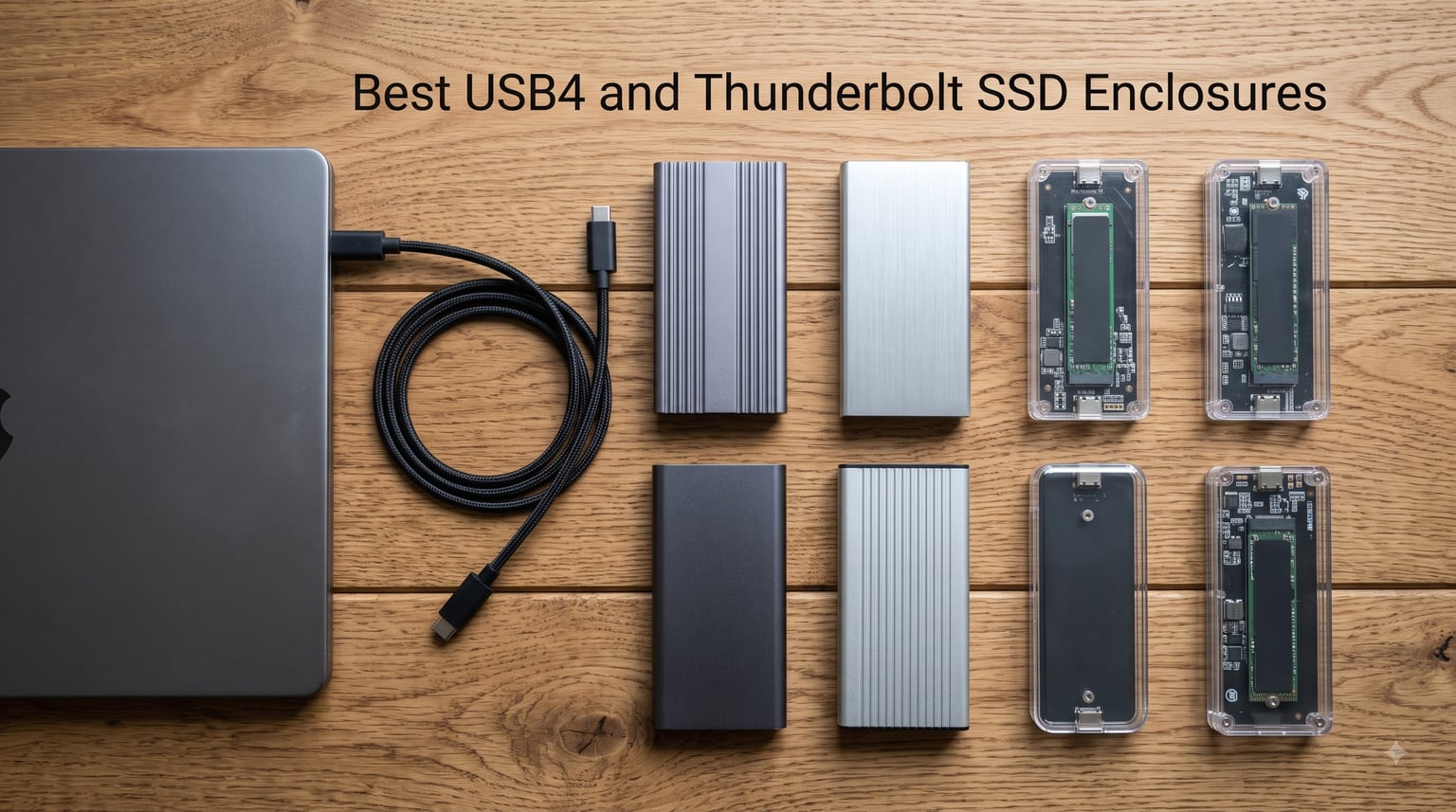 Best USB4 and Thunderbolt SSD Enclosures