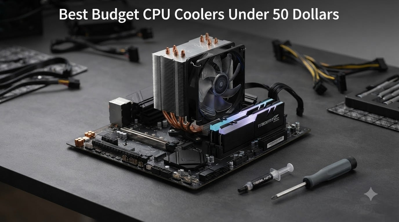 Best Budget CPU Coolers Under 50 Dollars