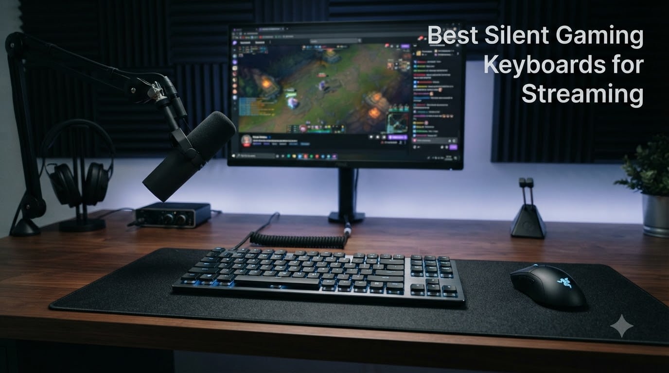 Best Silent Gaming Keyboards for Streaming