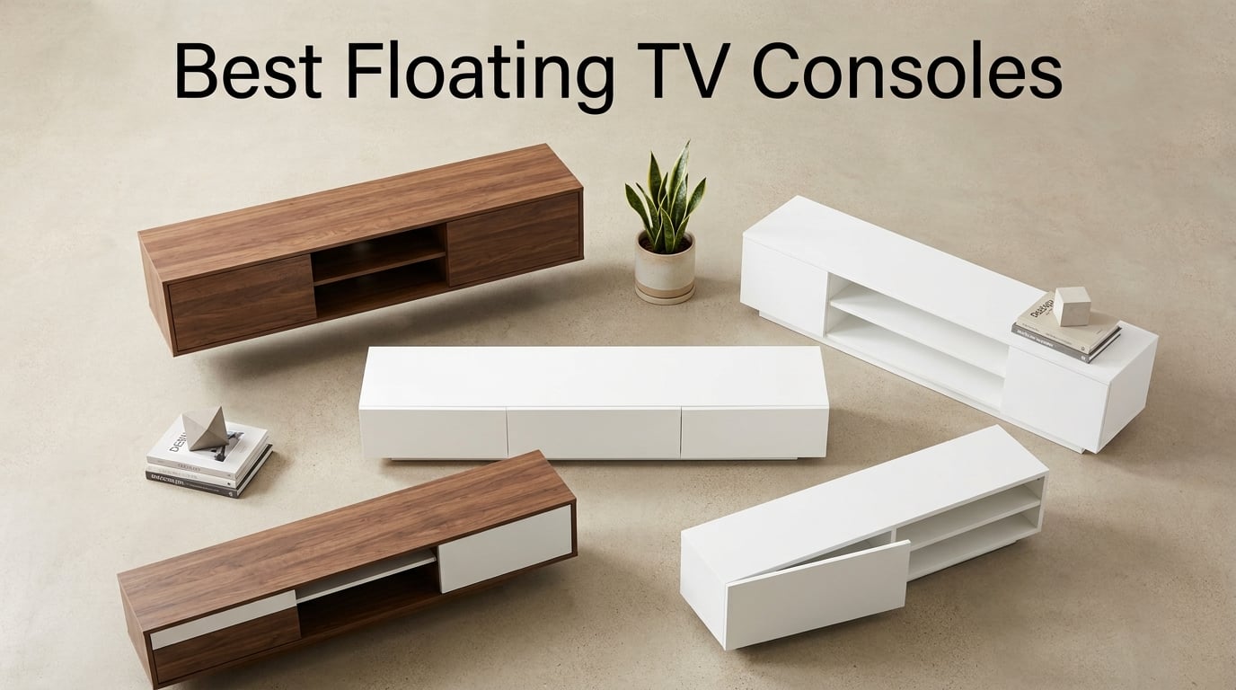 Best Floating TV Consoles