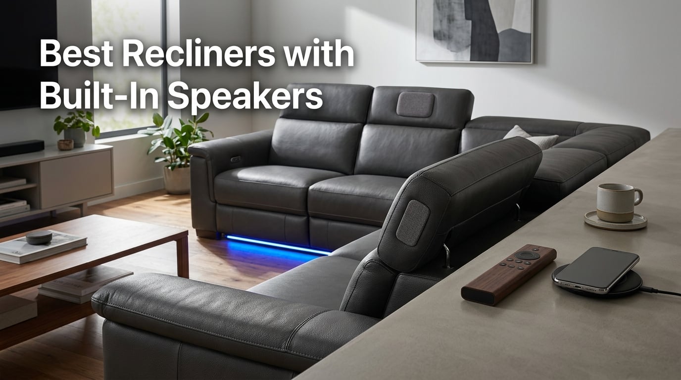 Best Recliners with Built-In Speakers