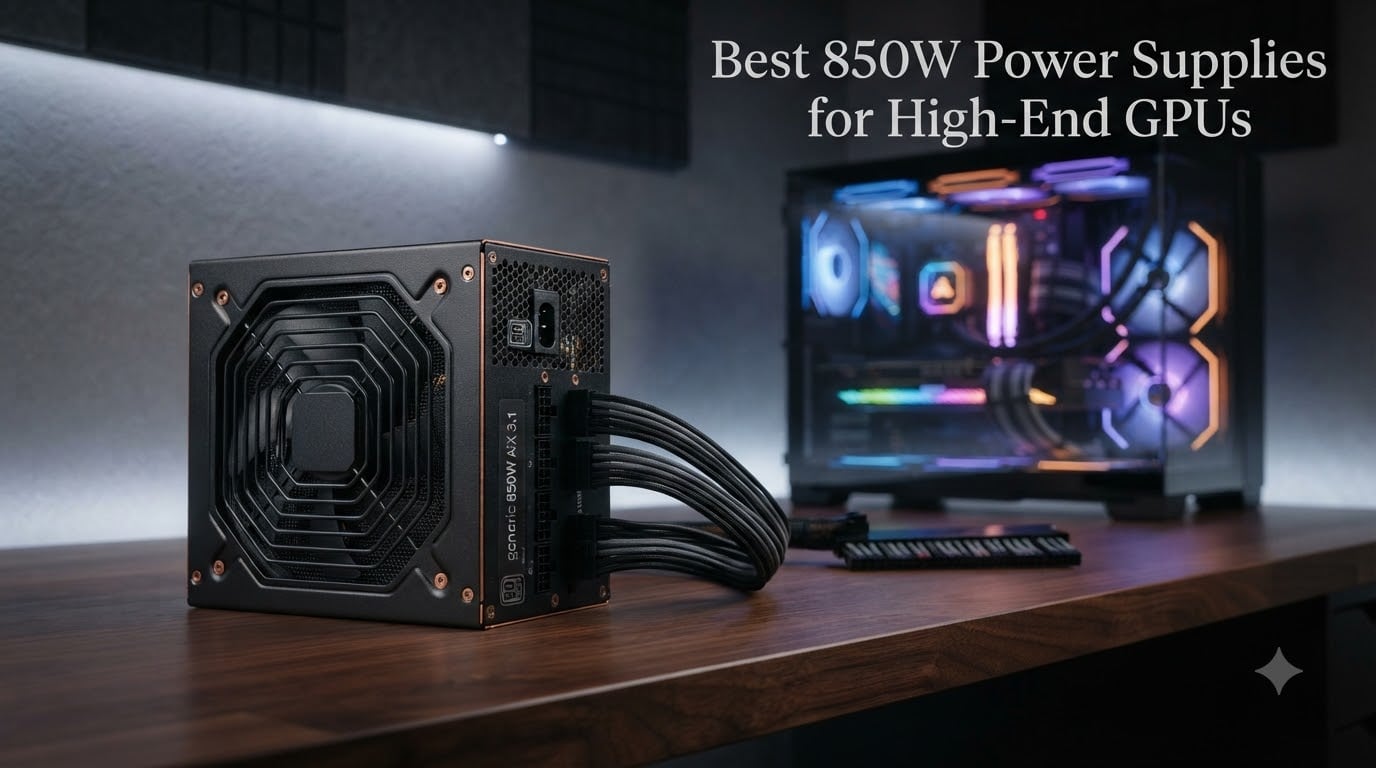 Best 850W Power Supplies for High-End GPUs
