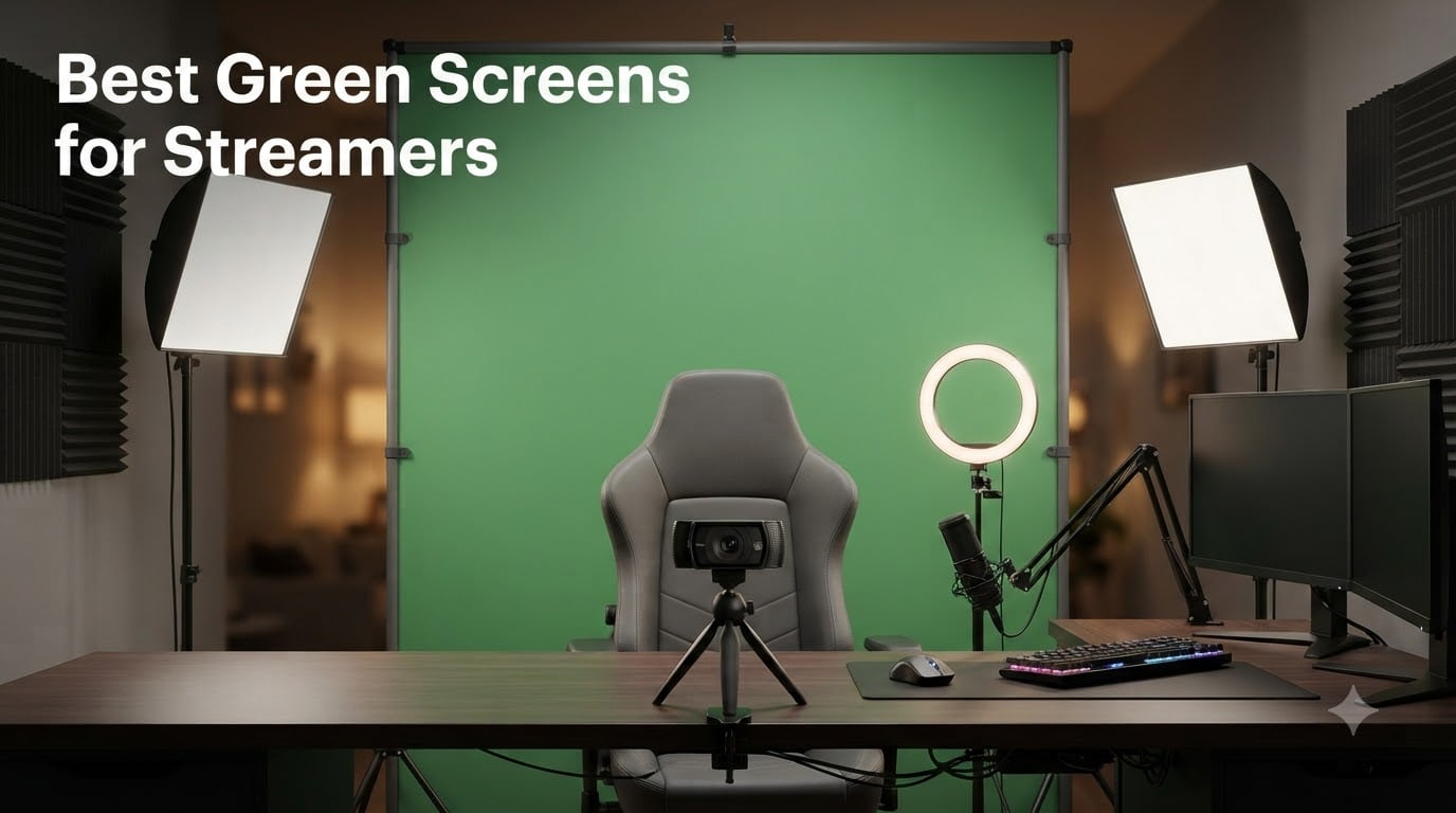 Best Green Screens for Streamers