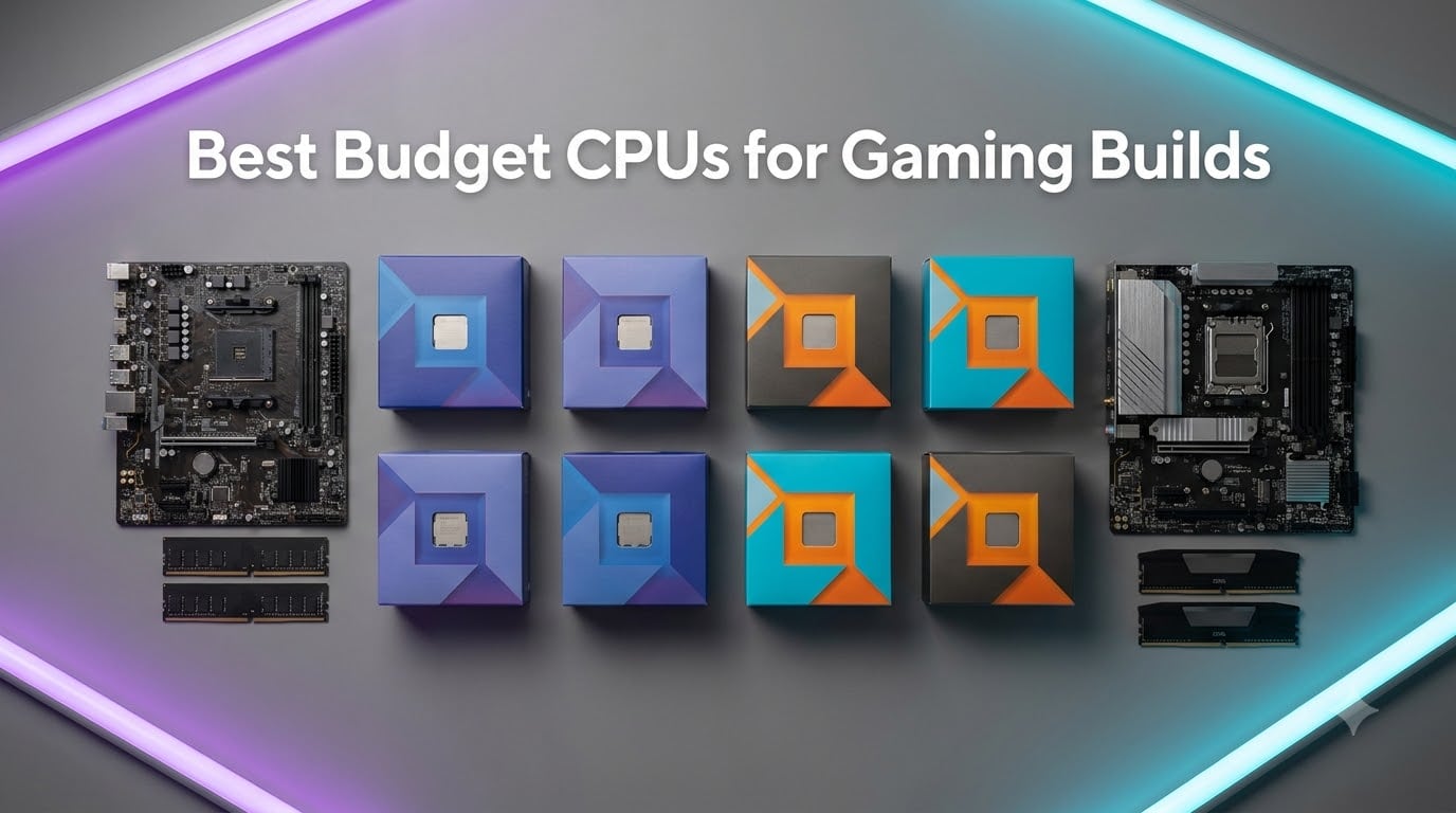 Best Budget CPUs for Gaming Builds