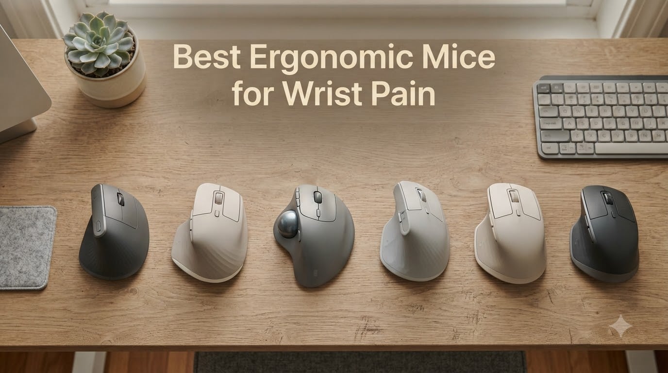 Best Ergonomic Mice for Wrist Pain