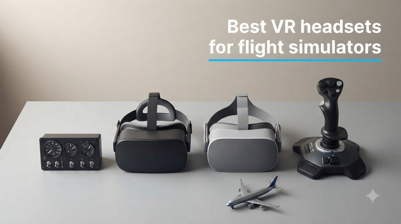 Best VR headsets for flight simulators