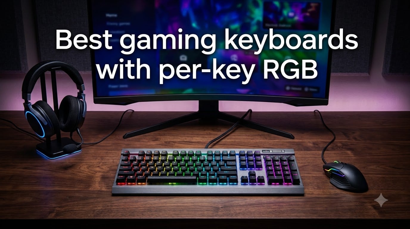 Best gaming keyboards with per-key RGB