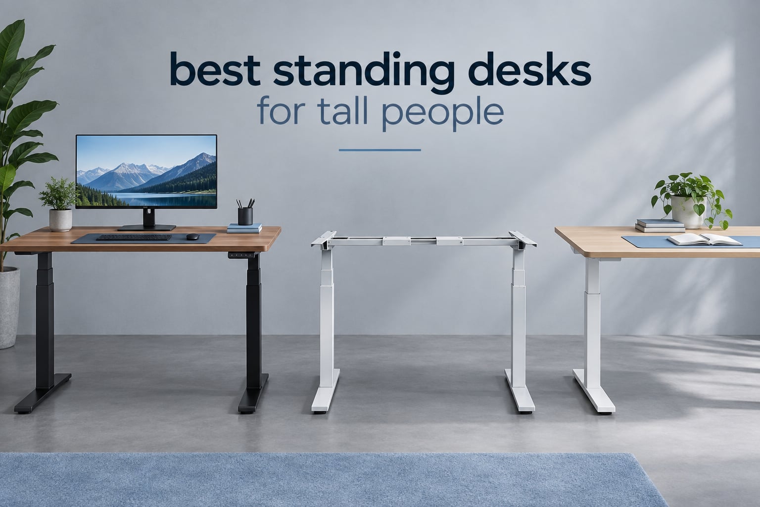 best standing desks for tall people